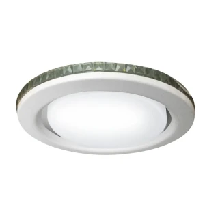 Светильник точечный встраиваемый Leek M23-15 под отверстие 90 мм GX53 цвет белый