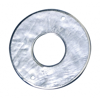 2145896 Набор аксессуаров для изготовления украшений "круг", 30 мм, упаковка 2 шт., цвет перламутровый кремовый Rayher 