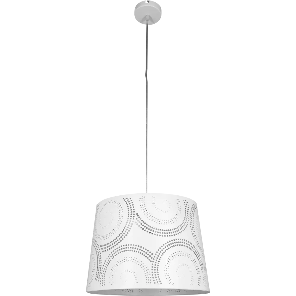 Подвесной светильник Carol 1xE27x60 Вт, 35 см, цвет белый Toplight STLM-2038175 - Вид №1