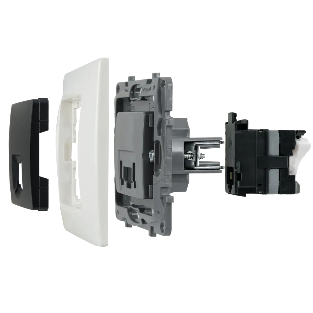 Компьютерная розетка Legrand Etika RJ45 Cat 5e антрацит 82496848 STLM-0028739 - Вид №6