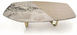 Longhi Стол из мрамора и дерева Loveluxe 2020 – sartoria collection