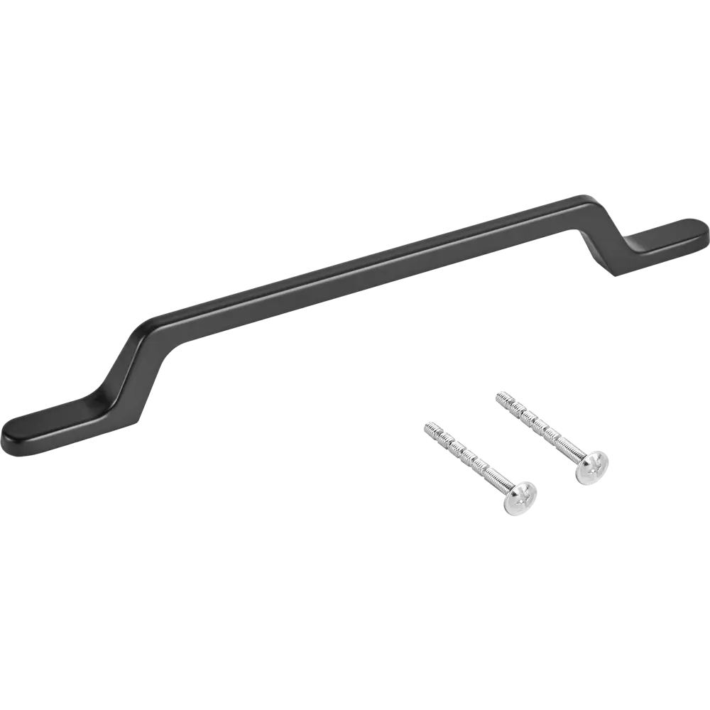 86923547 Ручка-скоба мебельная 6902 160 мм цвет матовый черный STLM-1005935 EDSON  - Вид №3