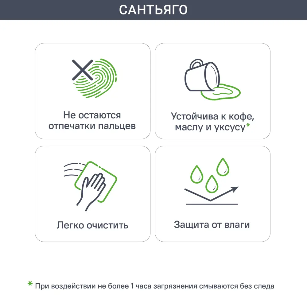 Фальшпанель DELINIA ID Сантьяго для кухонного шкафа 58×76.8 см 82676491 STLM-0033783 - Вид №2