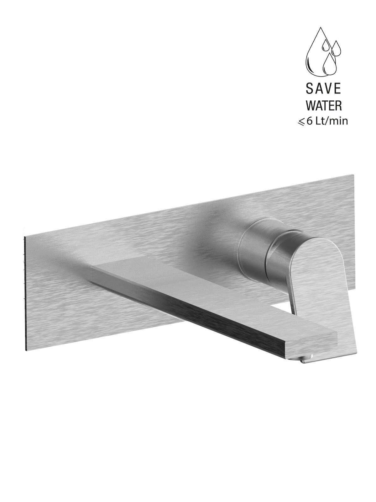 Однорычажный настенный смеситель для раковины без слива Rubinetterie Frattini Gintonic ARCH-00131555 - Вид №14