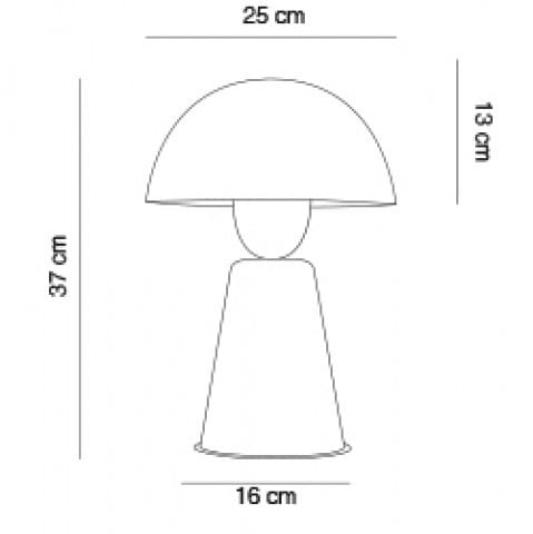 Светодиодная настольная лампа из метакрилата Alma light ARCH-00037996 - Вид №7