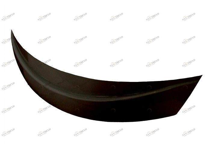 Фронтальная панель для ванны Aquanet Jamaica 160 R черная 00165313