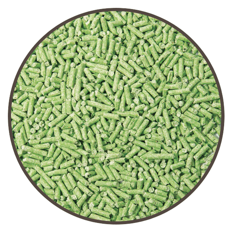 ПР0059135 Наполнитель для кошачьего туалета Tofu Green Tea комкующийся растительный 6л CAT STEP  - Вид №1