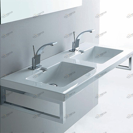 LH120DB101 Подвесная раковина настенная овальная Disegno Ceramica  белая 