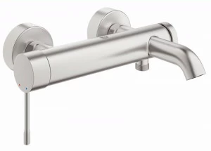 Смеситель GROHE Essence New для ванны, суперсталь (33624DC1)