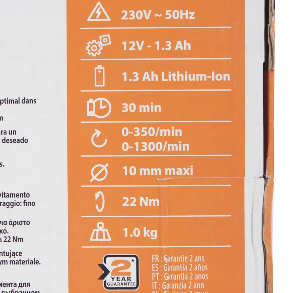 Шуруповерт аккумуляторный Dexter Power, 12 В Li-ion 1.3 Ач STLM-2205313 - Вид №8