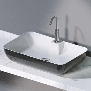 L607204 Накладная раковина на столешницу  прямоугольная A. e T. Italia ELITE