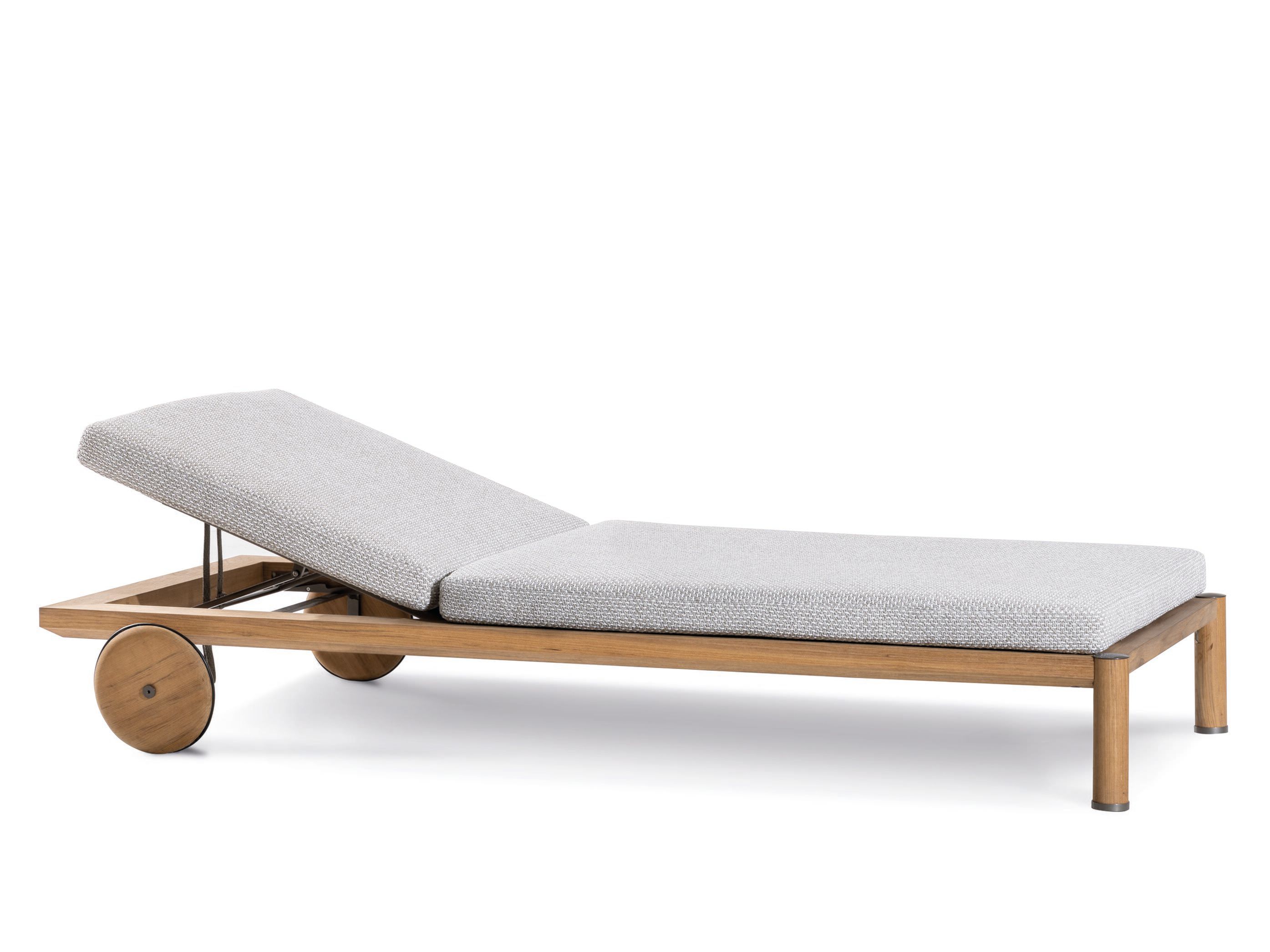 Ткань открытый лежак кровать с колесами Minotti дневной свет ARCH-00051669 - Вид №1