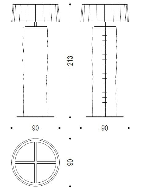 Браккола деревянный торшер Riva 1920 SERENA ARCH-00067837 - Вид №4