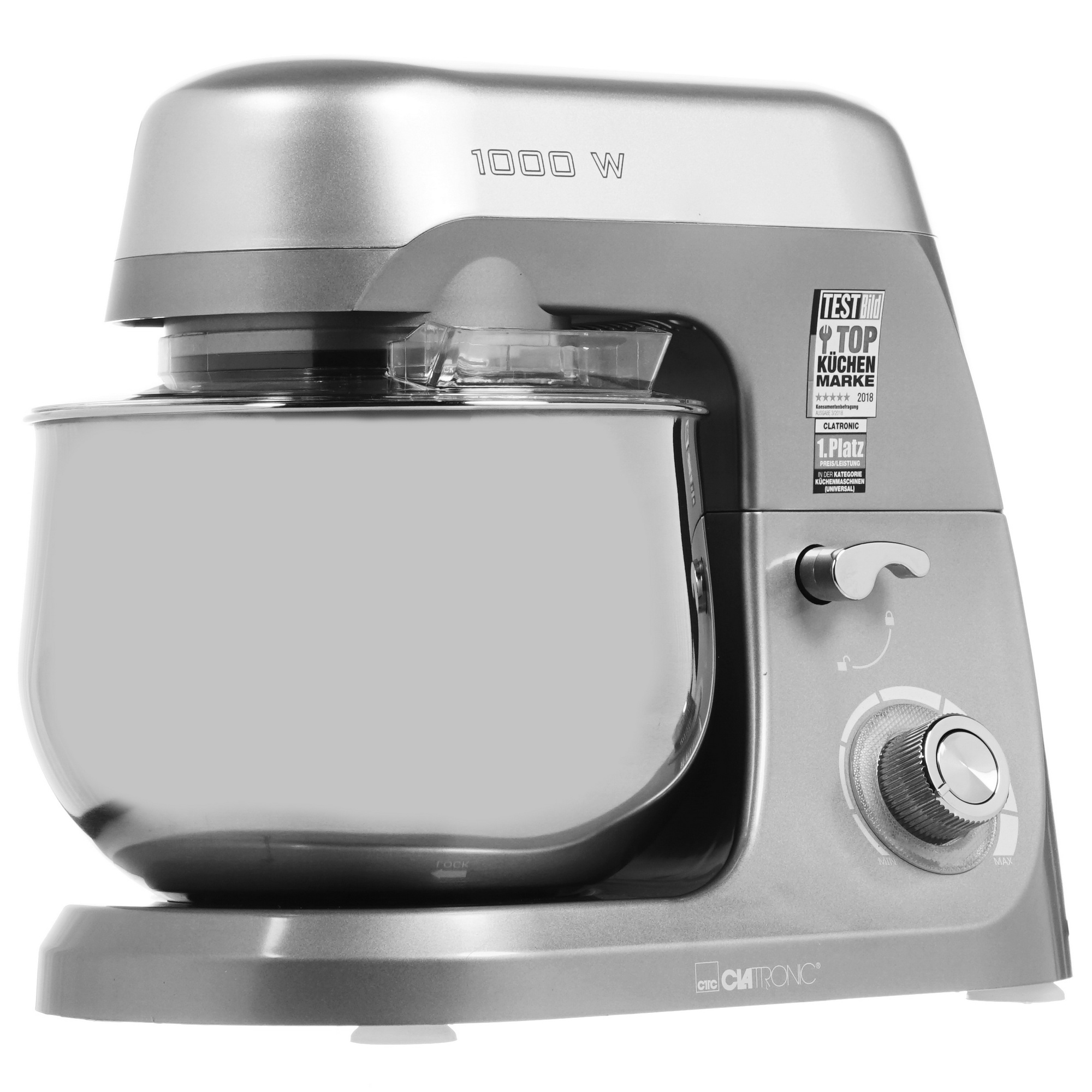 8153158 Миксер Clatronic KM 3709 titan серый STDN-0110482 - Вид №1