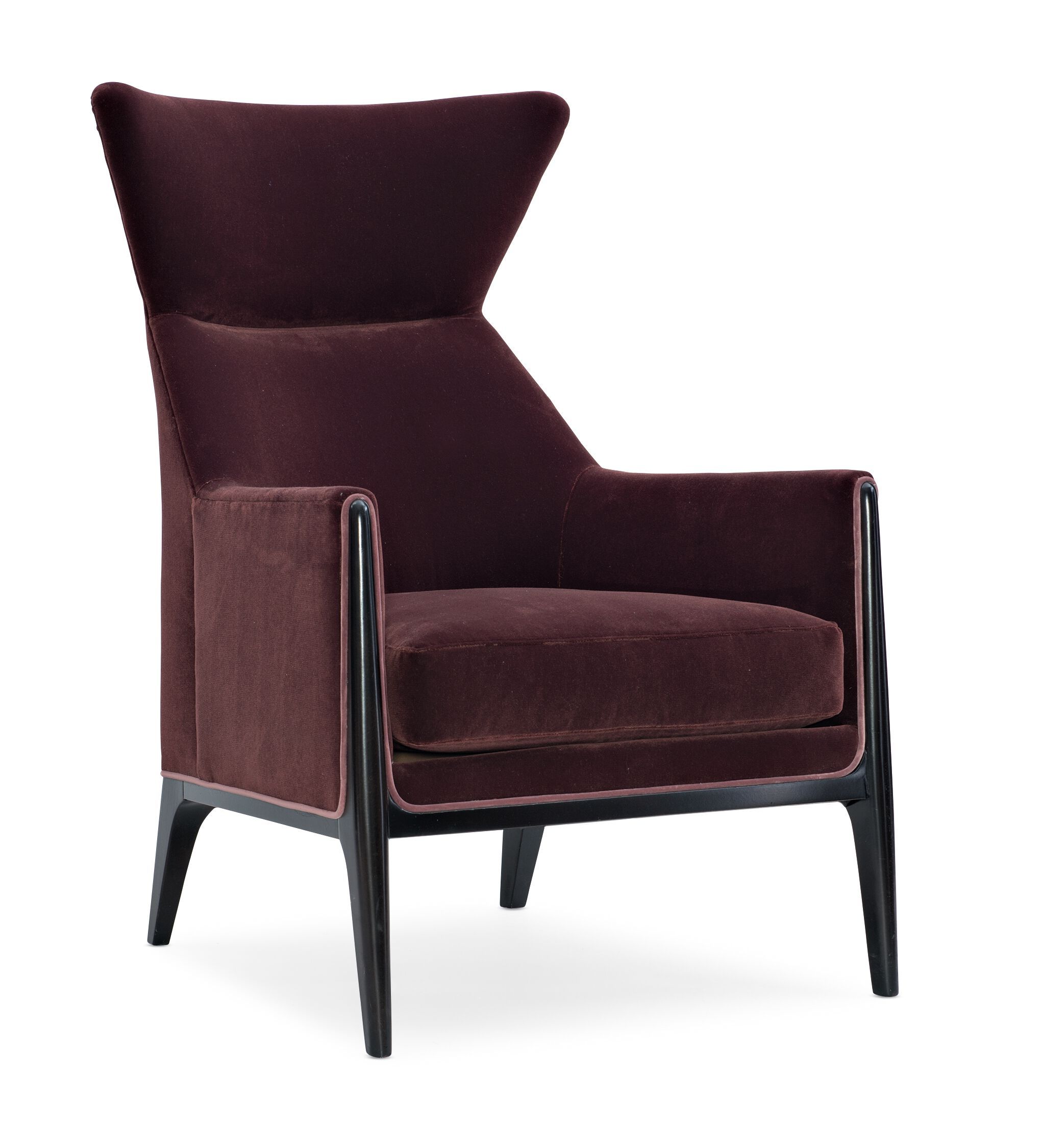 Бархатное кресло с подлокотниками Caracole BOUNDLESS ARCH-00061961 - Вид №22