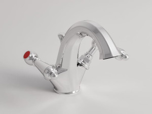 Смеситель для раковины с одним отверстием и автоматическим сливом