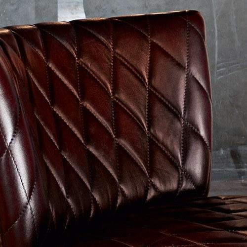 Devina Nais Стеганое кожаное кресло Cleveland sun-id-1351594 - Вид №1