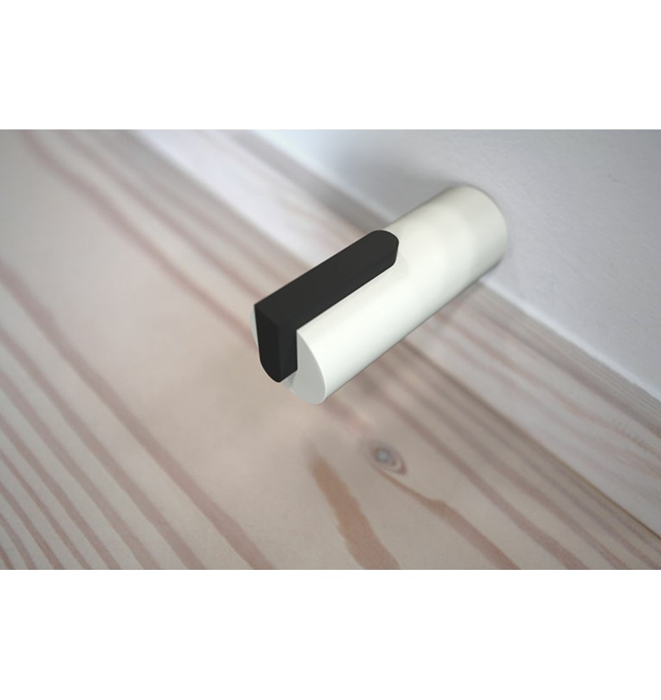 FROST Дверной упор 2, 75 мм » белый / черный   N1931-1-W  - Вид №3