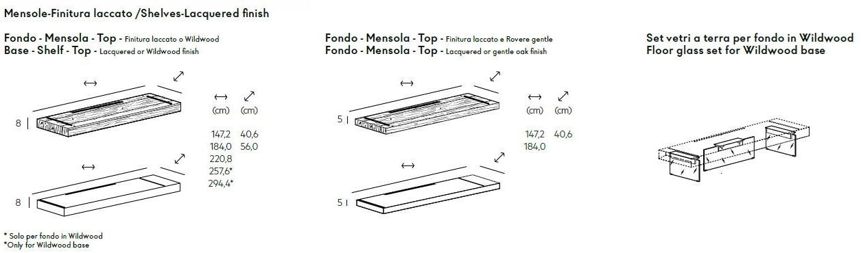 Lago Самонесущая система перегородок из дерева и стекла Air sun-id-1384384 - Вид №8