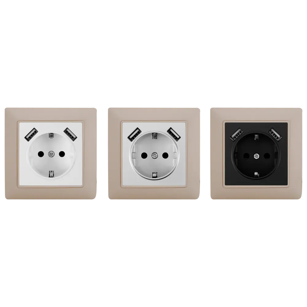 Рамка для розеток и выключателей ABB Basic55 1 пост, цвет белый Basic 55 STLM-2052404 - Вид №1