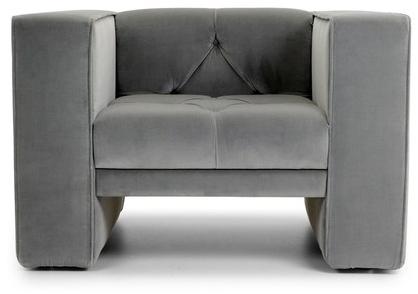 Domingo Salotti Стеганое кожаное кресло в классическом стиле Tubby sun-id-1476108 - Вид №1