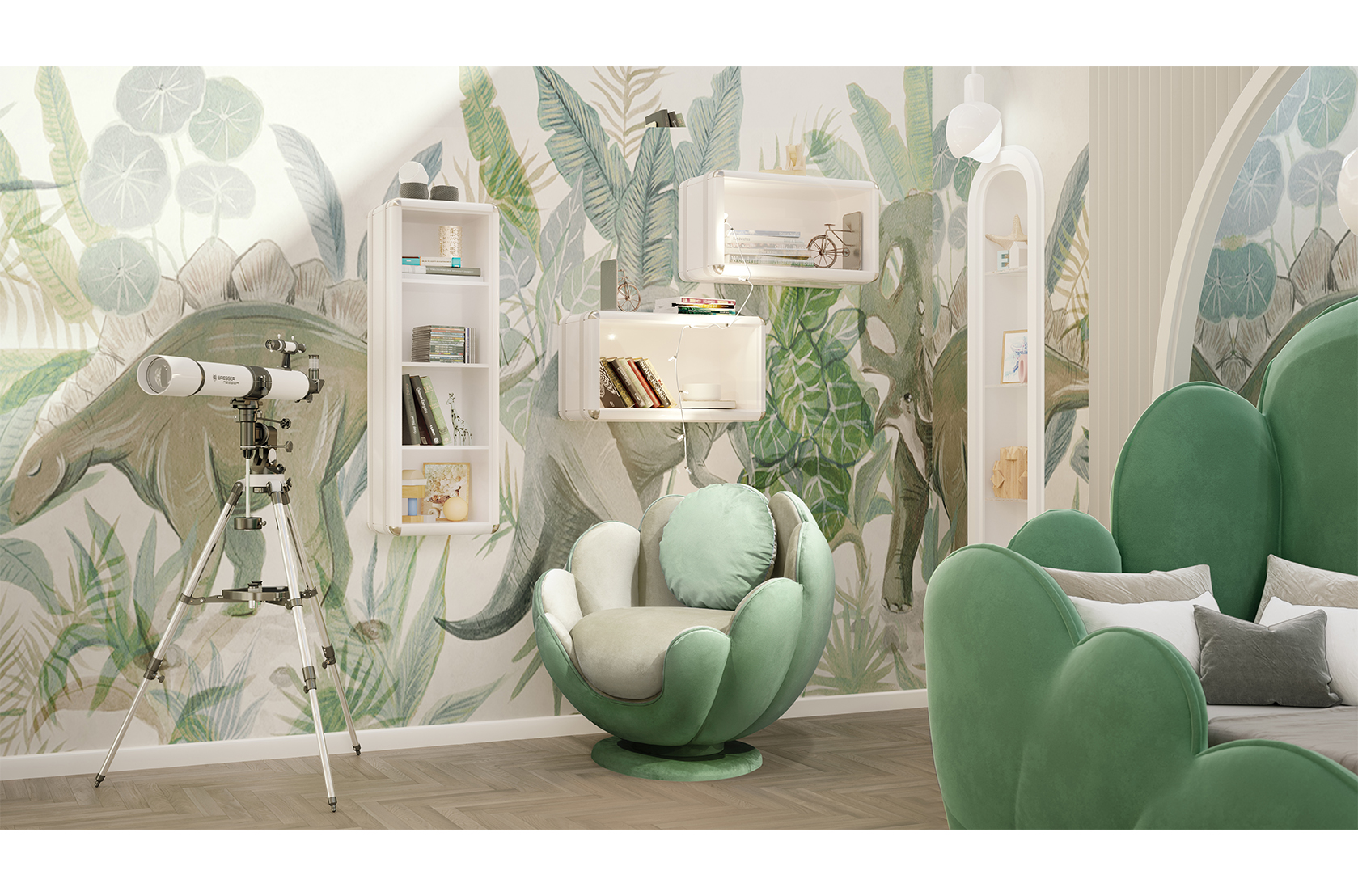 CIST413 Детское мягкое кресло Лотос Circu  - Вид №17