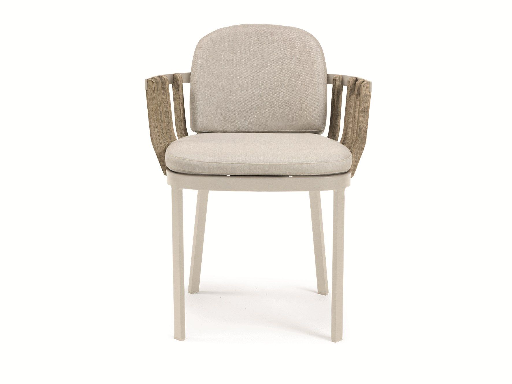 Стул для сада из тикового дерева с подлокотниками Ethimo ARCH-00131586 - Вид №17