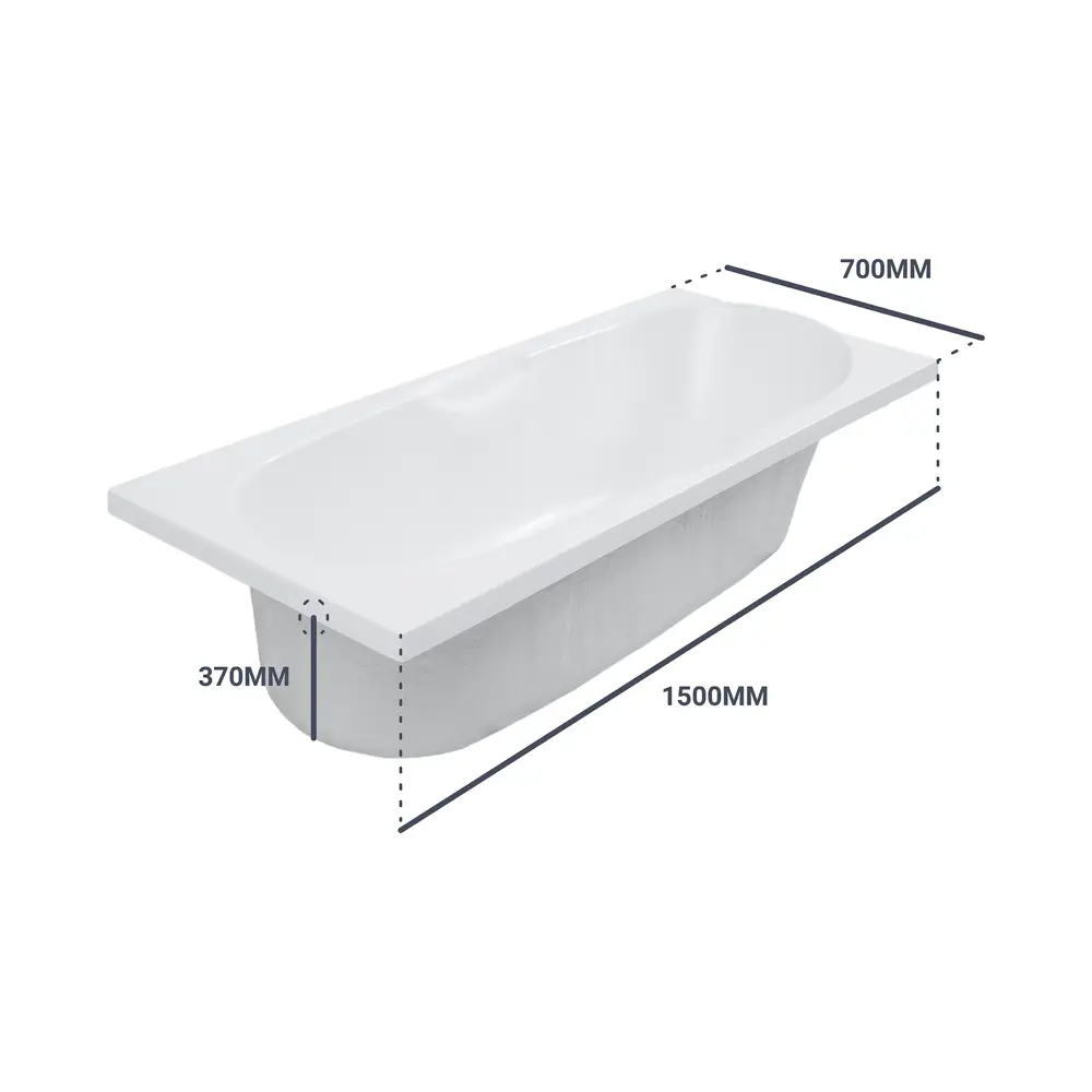 Ванна Bliss акрил 150x70 см Santreyd STLM-2118202 - Вид №5