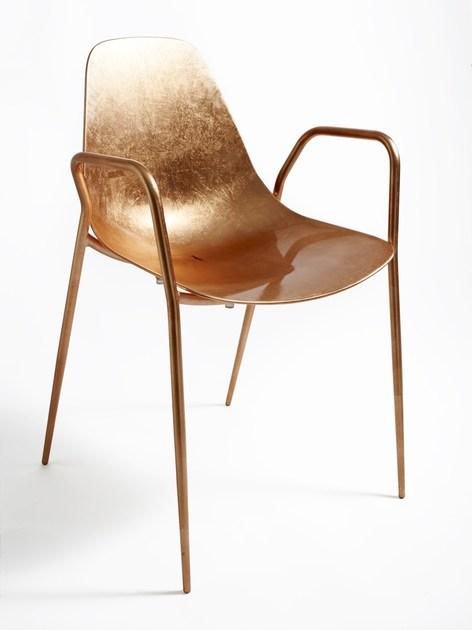 Opinion Ciatti Штабелируемый алюминиевый стул с подлокотниками Mammamia sun-id-1369011 - Вид №6