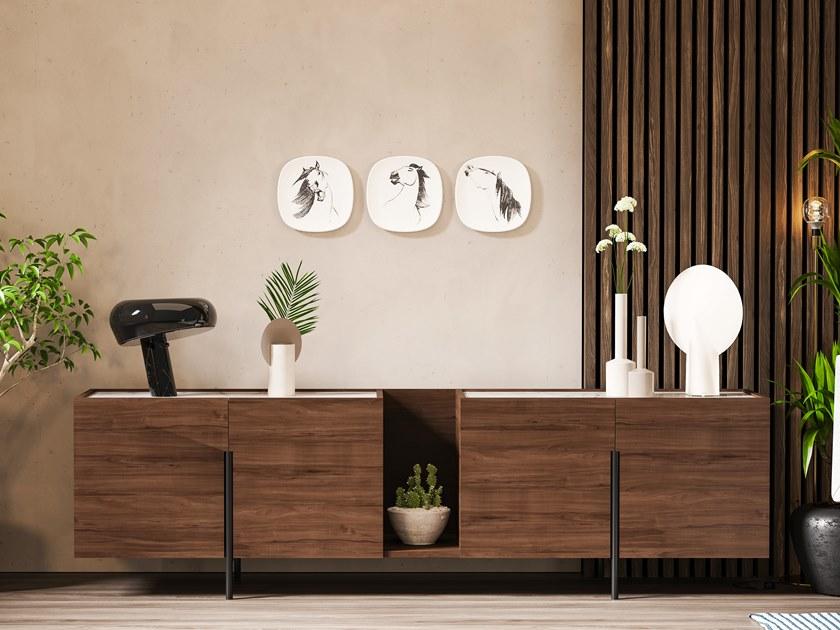 DE.CI Комод из фанерованной древесины с распашными дверцами Forest 10-fr.st-100 - Вид №2