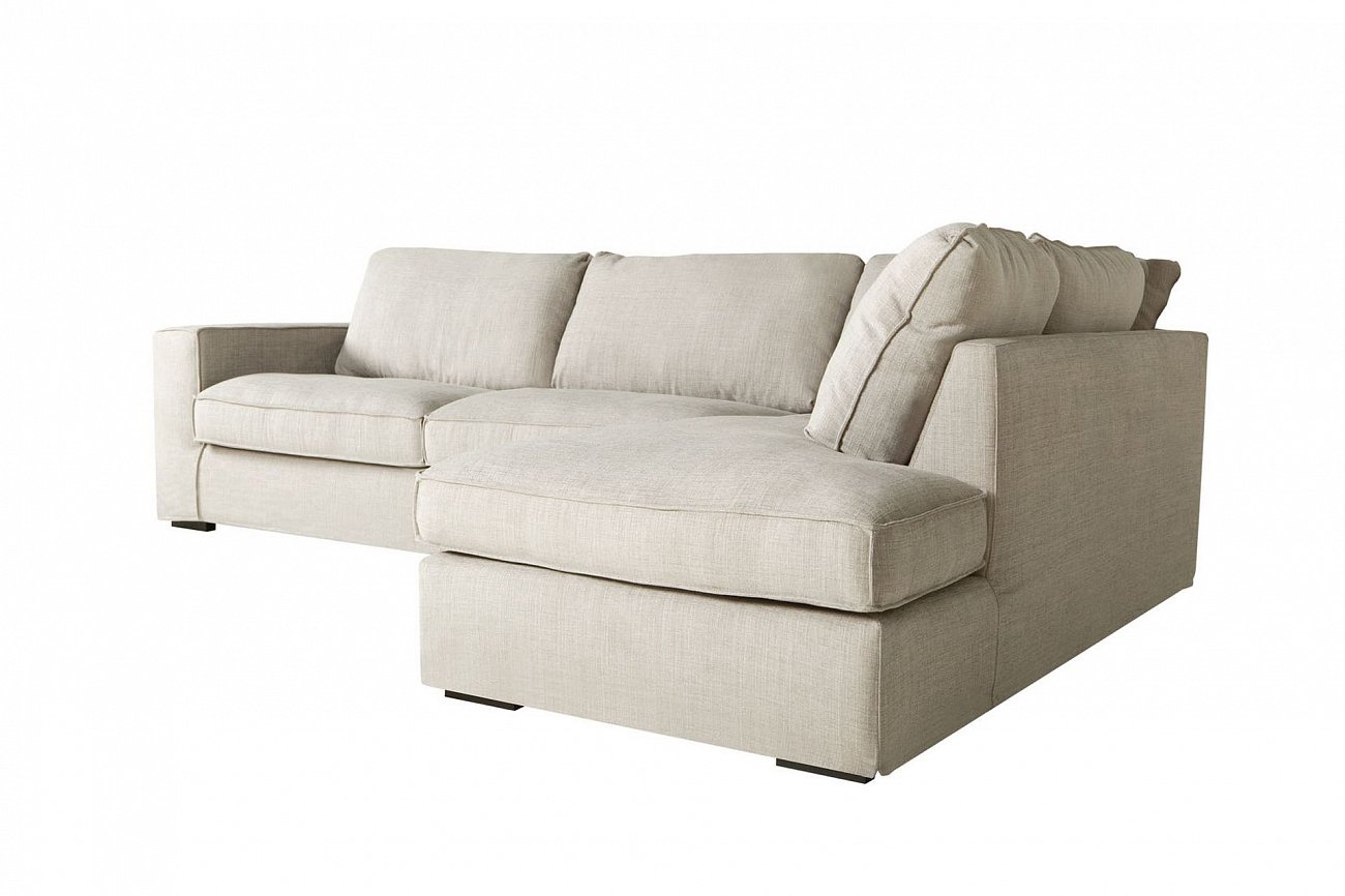 Диван угловой светло-серый Abbe SITS ДИЗАЙНЕРСКИЕ, ABBE 191849 Серый  - Вид №4