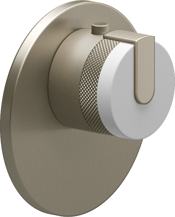 E-8027-R1WTE-L1SN-SN-T Термостатический переключатель 3/4-Внешняя часть GRAFF MOD+