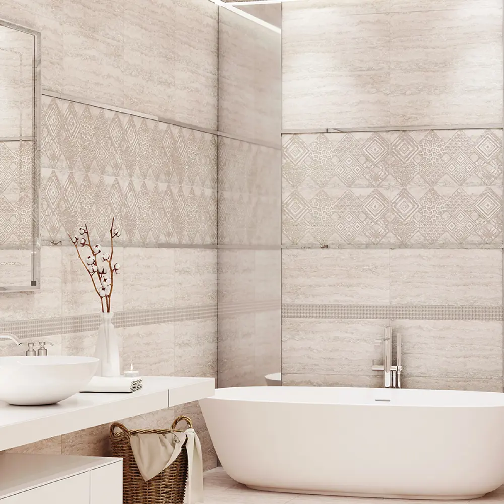 Плитка настенная Azori Ascoli 31.5x63 см 1.59 м² цвет серый STLM-2051381