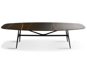 Прямоугольный мраморный стол