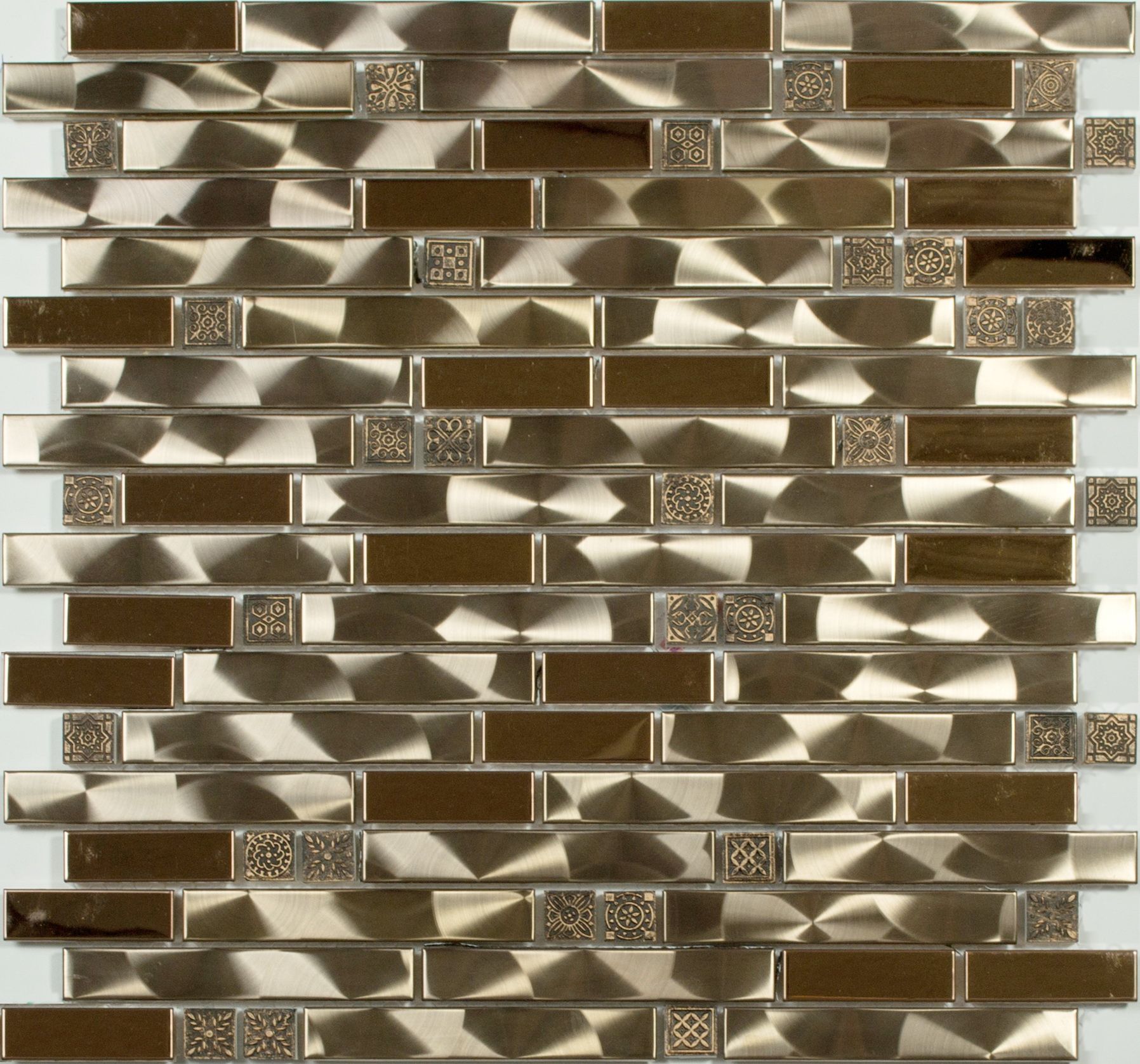 Мозаика металлическая MS-609 SN-Mosaic Metal 