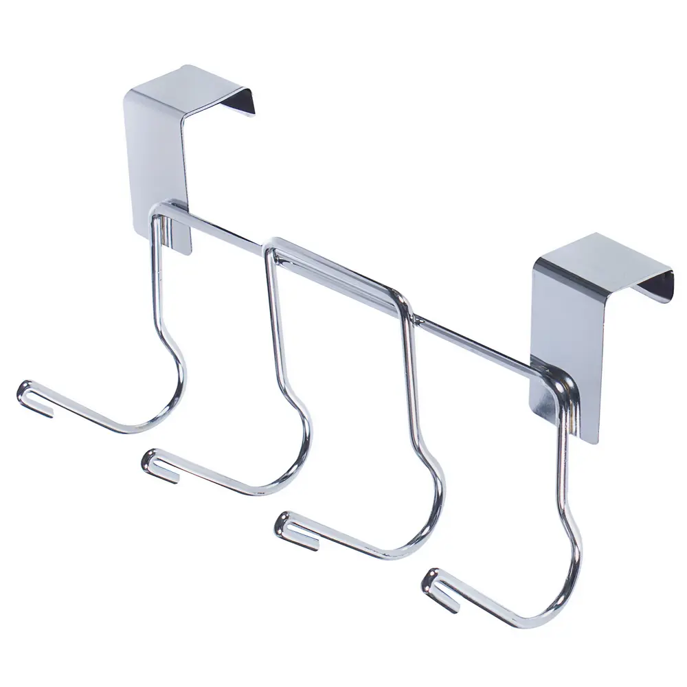 Вешалка на дверь AN52-94 4 крючка цвет хром Santreyd STLM-2209340