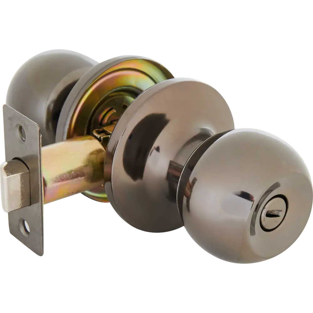 Ручка-кноб с фиксатором 3087 цвет графит Santreyd STLM-2157529 - Вид №1