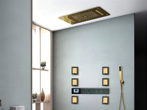 Светодиодный термостатический душ из нержавеющей стали