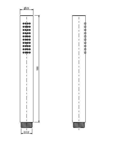 Смеситель для душа с ручным душем COCOON Piet Boon ARCH-00029990 - Вид №5