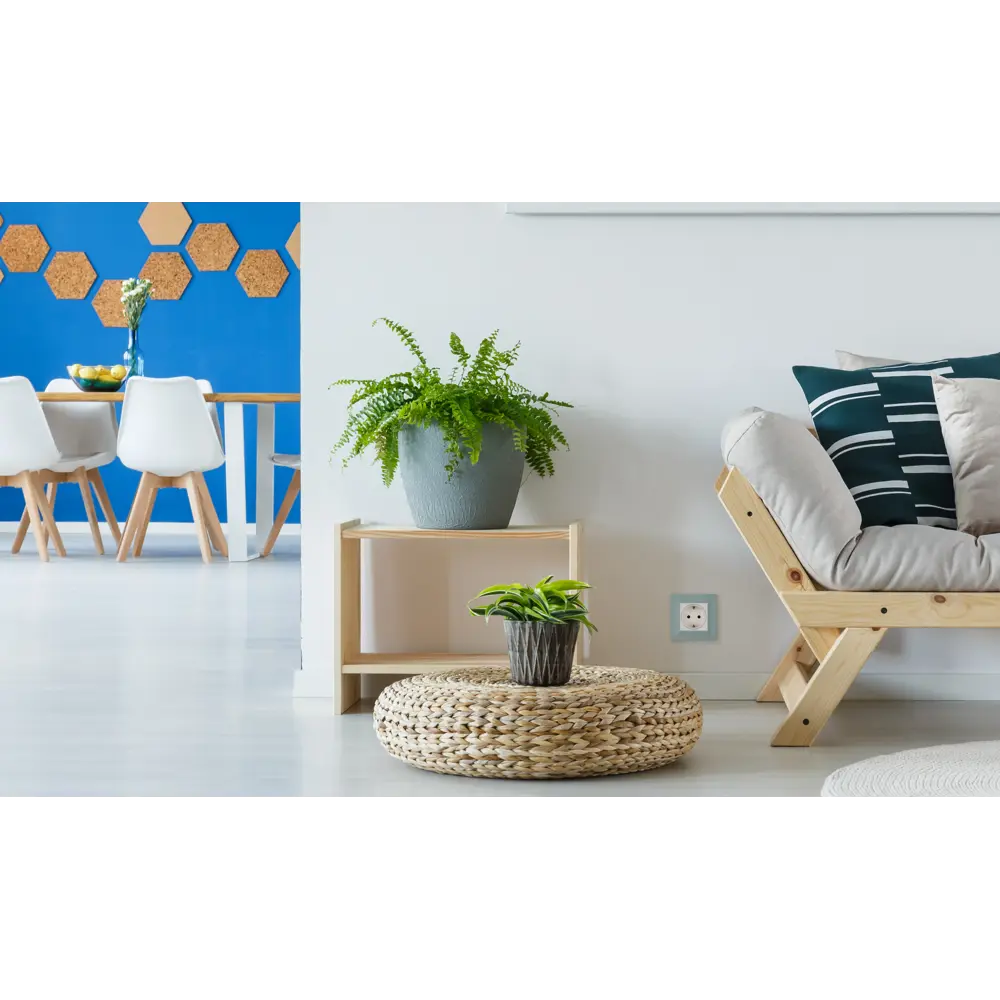 Рамка для розеток и выключателей Legrand Structura 1 пост цвет голубой STLM-2189549 - Вид №5