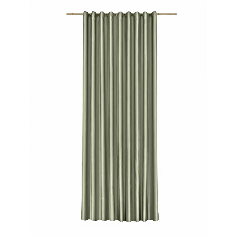Штора на ленте Light 160x280 см цвет оливковый MIAMOZA STLM-2146765 - Вид №1