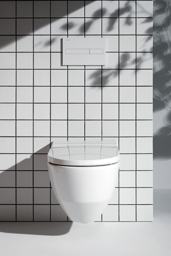 H8206017577171 Подвесной унитаз-биде, безободковый rimless, включает в комплект съемное сиденье с крышкой с механизмом "мягкое закрывание" LAUFEN PRO - Вид №45