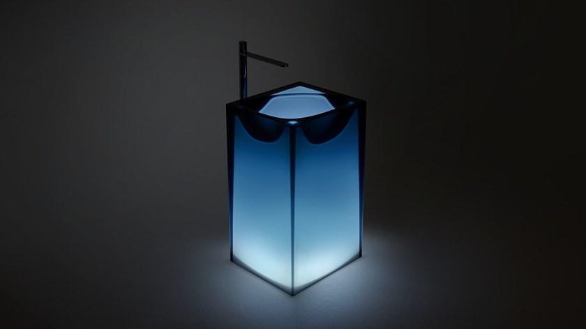 Antonio Lupi Design Lavabo отдельно стоящая из cristalmood® Antoniolupi sun-id-1395997 - Вид №3