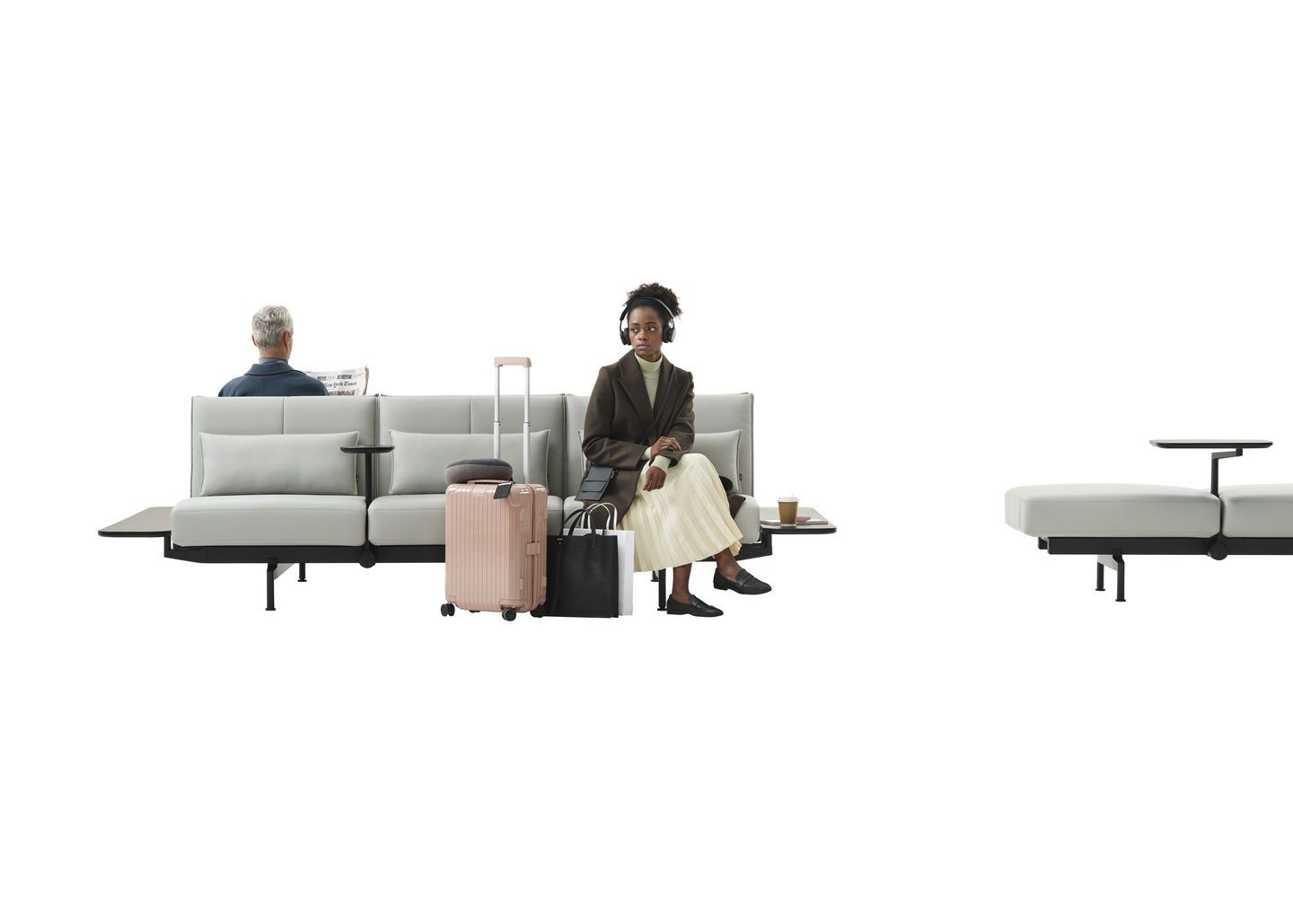 Секционный диван VITRA мягкая работа ARCH-00079650 - Вид №21