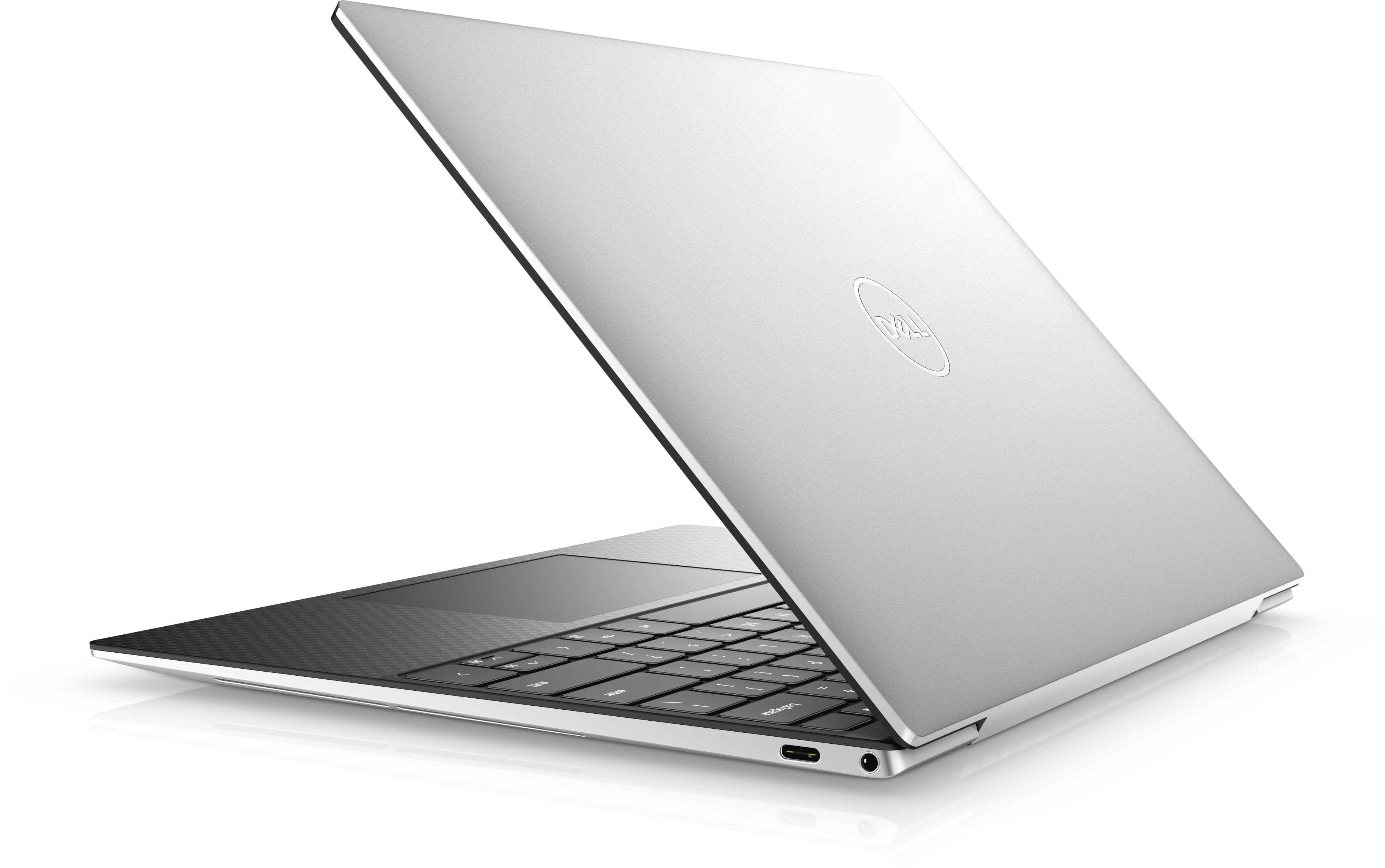 9310-5323 xps 13 9310 13.4"(3840x2400 500-nit) touch/intel core i7 1185g7(3ghz)/32gb/ssd 1tb/intel iris xe graphics/52whr/silver/win10pro/2y nbd/fpr Dell Santreyd  - Вид №4
