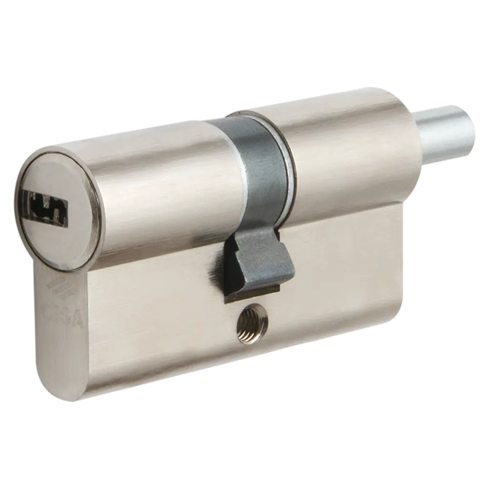 Цилиндр Cisa Astral ОА312-23.12, 45x10x45 мм, ключ/шток, цвет никель, без вертушки STLM-2121537