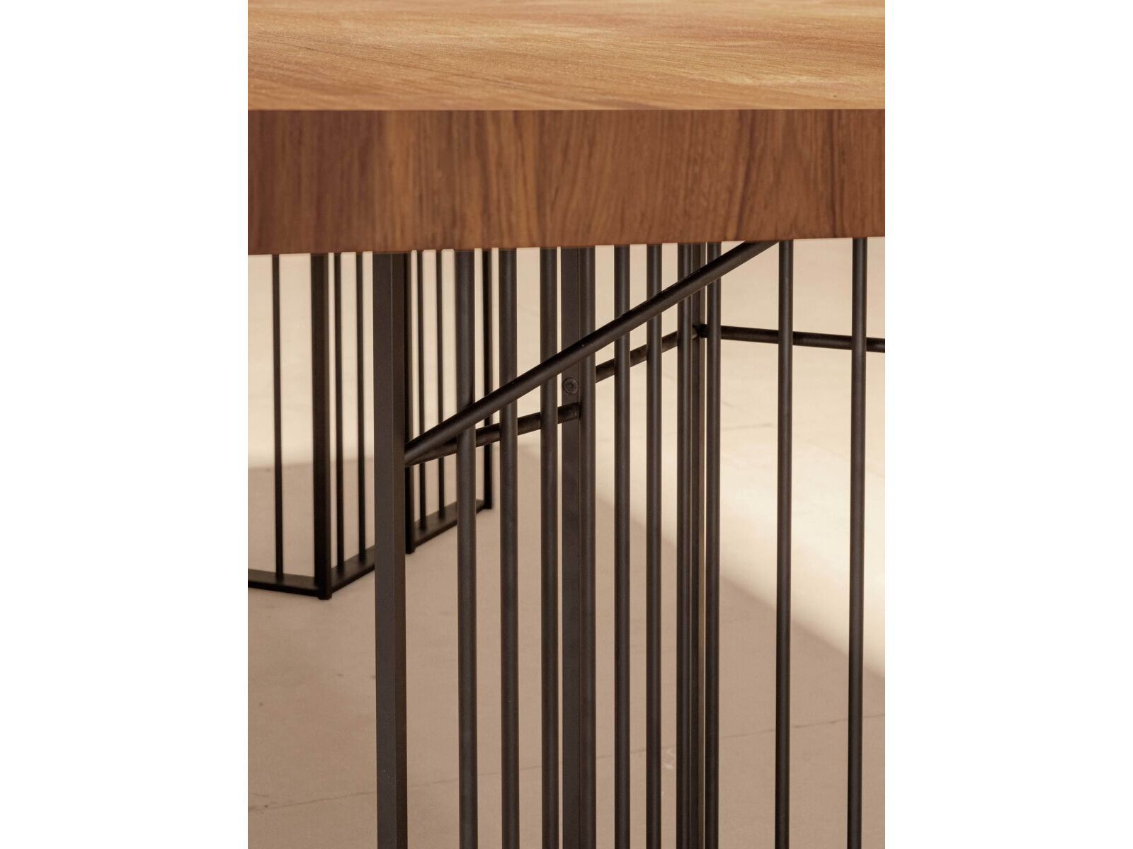 Прямоугольный обеденный стол из стали и дерева Phantom Hands Джеффри Бава ARCH-00028012 - Вид №2