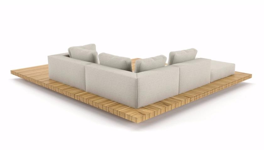 solpuri Садовый диван из тикового дерева Plateau sun-id-1434130 - Вид №4