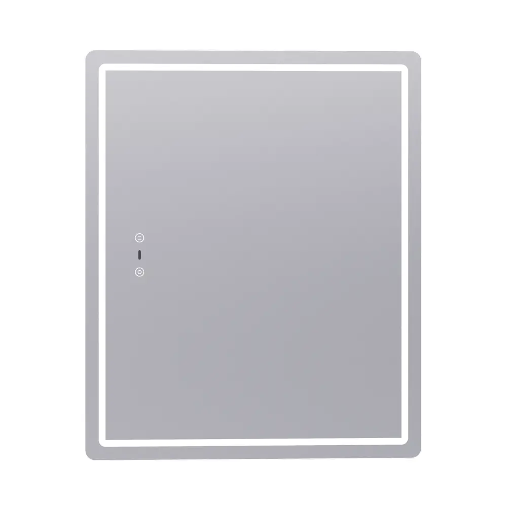 Шкаф для ванной комнаты с зеркалом Vigo Bloss 49.7x60x17 см с подсветкой STLM-2171016 - Вид №1