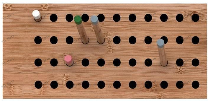 We Do Wood Настенная вешалка из бамбука  2030604 